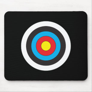 Archery Target Mouse Pad