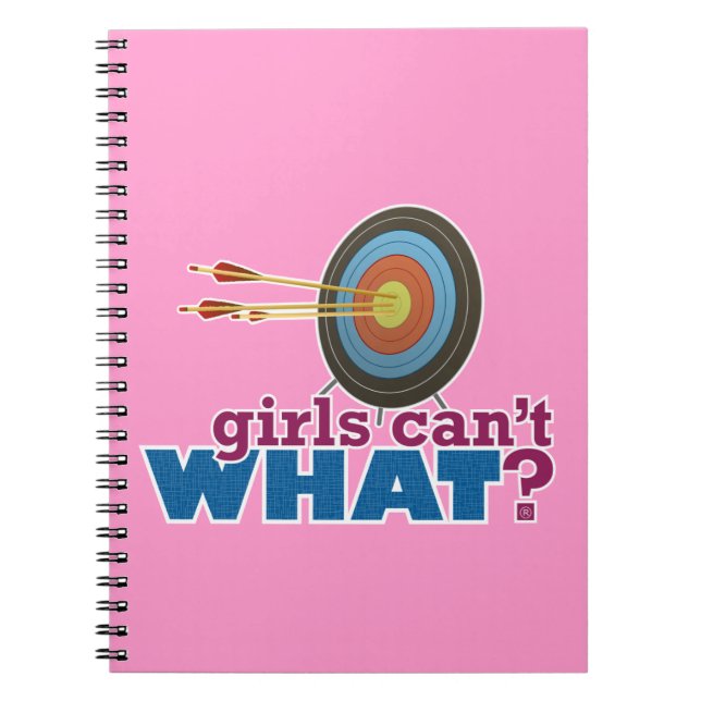Archery Target Notebook (Front)