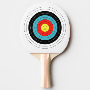 Archery Target Ping Pong Paddle