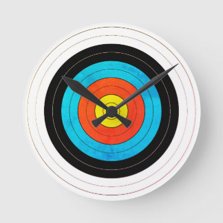 Archery Target Wall Clock