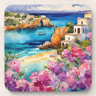 'Arches By The Sea" Coaster
