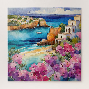 'Arches By The Sea" Jigsaw Puzzle