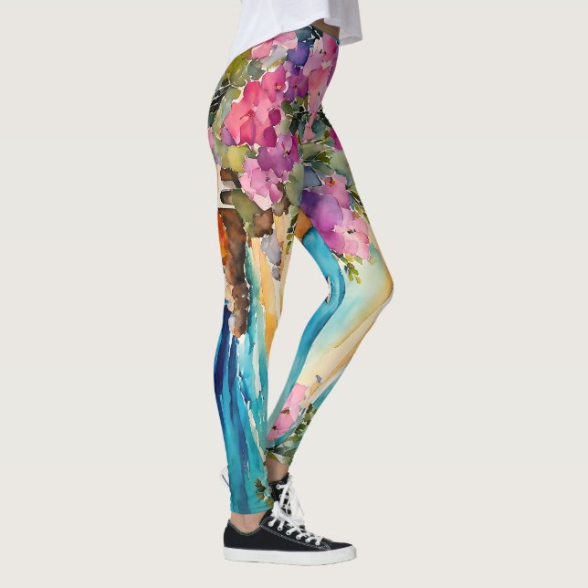 'Arches By The Sea" Leggings (Right)