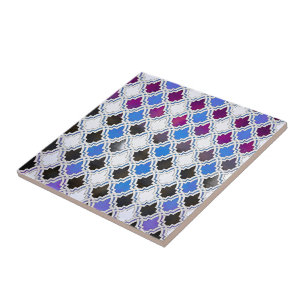 Arches Geometric Pattern Ceramic Tile