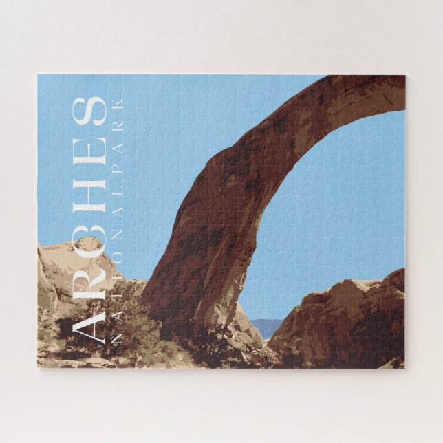 Arches Jigsaw Puzzle,  National Park  Puzzle (Horizontal)