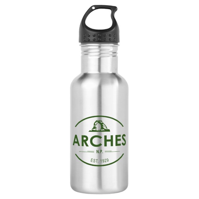 Arches National Park 532 Ml Water Bottle (Front)