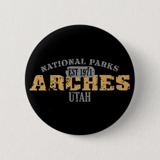 Arches National Park 6 Cm Round Badge