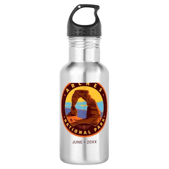 Arches National Park 710 Ml Water Bottle (Front)