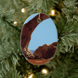Arches National Park Christmas Tree Ornament