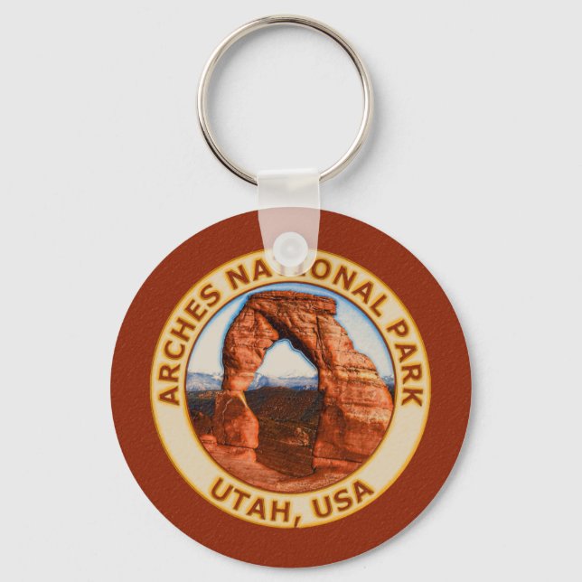 Arches National Park Key Ring (Front)