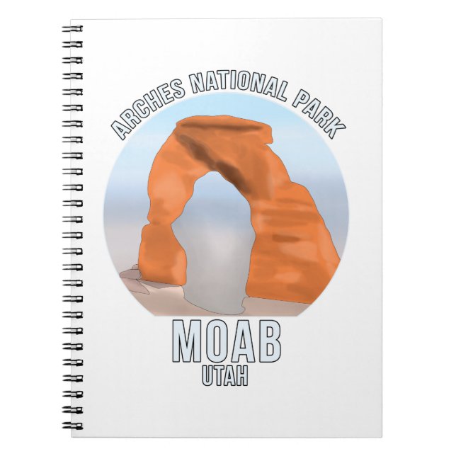 Arches National Park Moab Utah Notebook (Front)