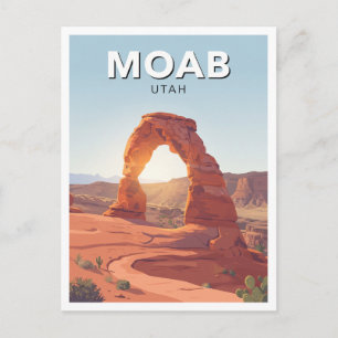 Arches National Park Moab Utah Souvenir Postcard