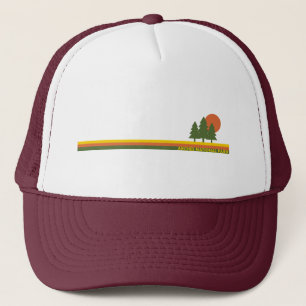 Arches National Park Pine Trees Sun Trucker Hat