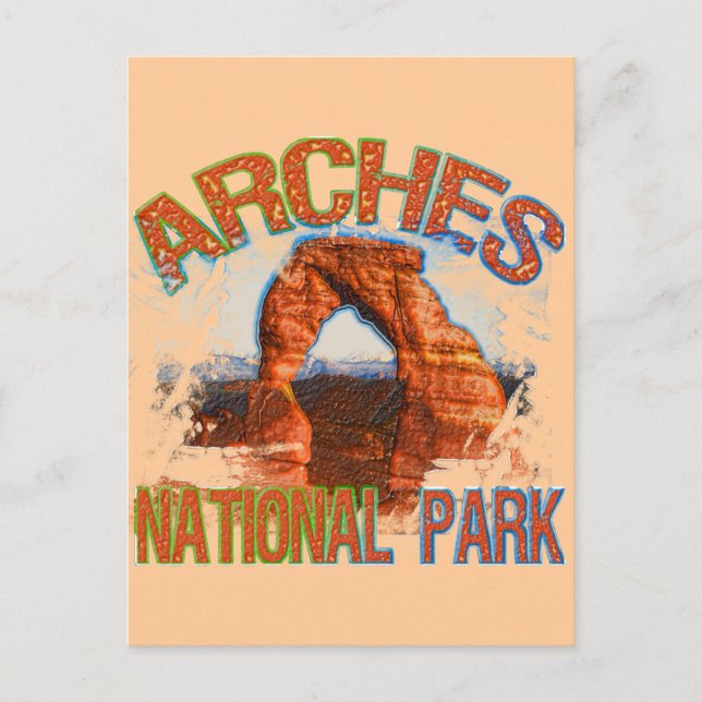 Arches National Park Postcard (Front)