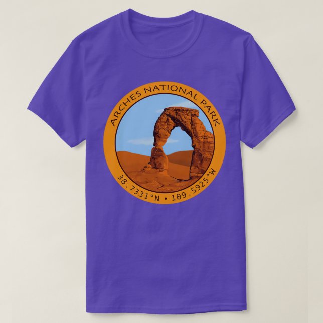 Arches National Park Premium 1 T-Shirt (Design Front)