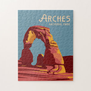 Arches National Park Souvenir or Gift  Jigsaw Puzzle