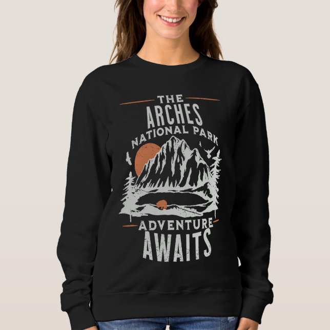 Arches National Park Sweatshirt (Front)