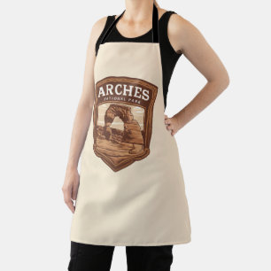Arches National Park Travel Badge Apron