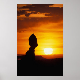 Arches National Park, UT Balance Rock at Poster