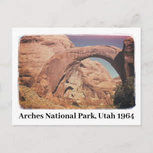 Arches National Park Utah 1964 Postcard