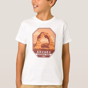 Arches National Park Utah Delicate Arch Art Retro T-Shirt