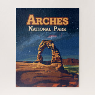 Arches National Park Utah Delicate Arch Moab Jigsaw Puzzle