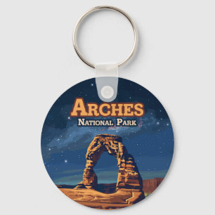 Arches National Park Utah Delicate Arch Moab Key Ring