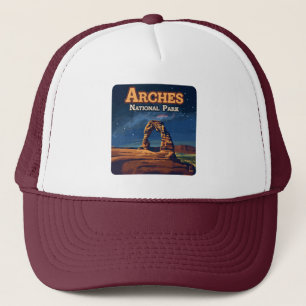 Arches National Park Utah Delicate Arch Moab Trucker Hat