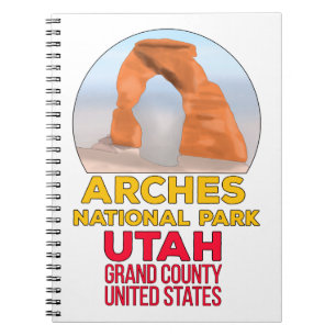 Arches National Park Utah Grand County USA Notebook