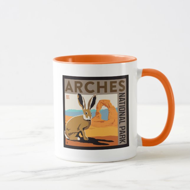 Arches National Park, Utah | Jackrabbit Mug (Right)