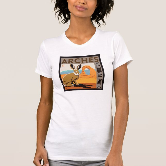 Arches National Park, Utah | Jackrabbit T-Shirt (Front)