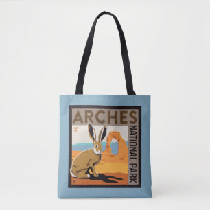 Arches National Park, Utah Jackrabbit Tote Bag