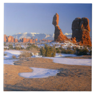 ARCHES NATIONAL PARK, UTAH. USA. Balanced Rock Tile