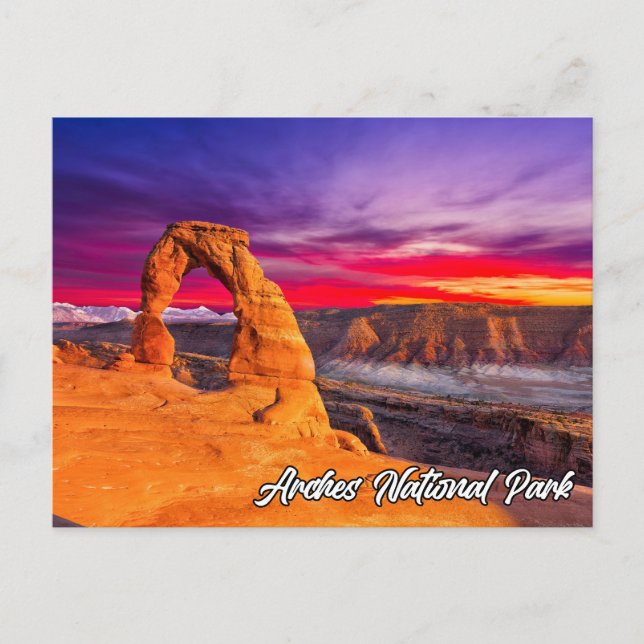 Arches National Park, Utah, USA Postcard (Front)