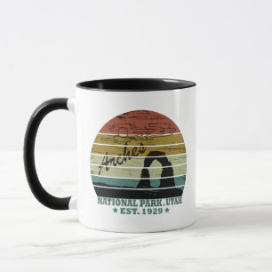 Arches National Park Utah vintage Delicate Arch Mug