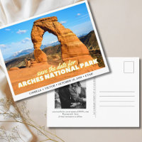 Arches National Park Wedding Save the Date