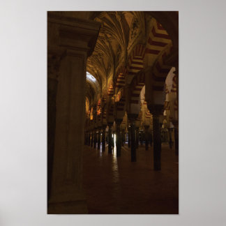 Arches of Córdoba Mosque-Cathedral - Photography Poster