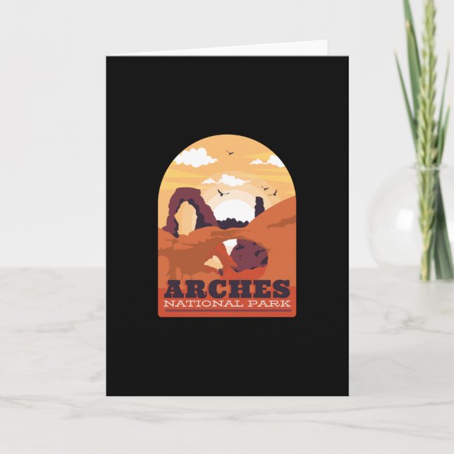 Arches park card (Front)