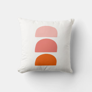 Arches Pink Coral Orange Cushion