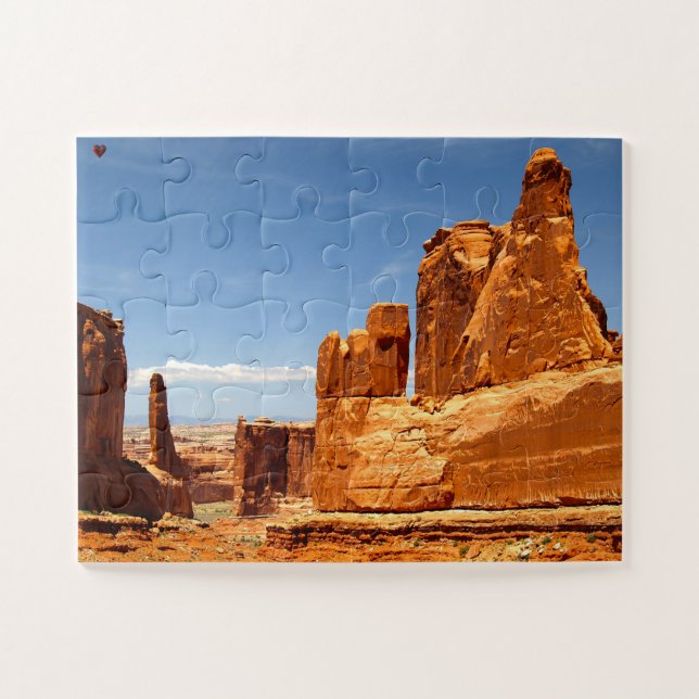Arches Rock Formation Jigsaw Puzzle (Horizontal)