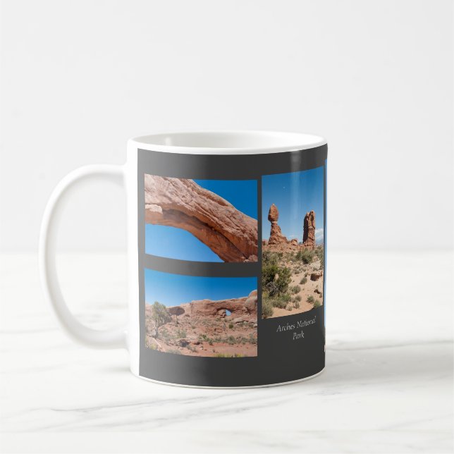 Arches Souvenir Photo Template Mug (Left)