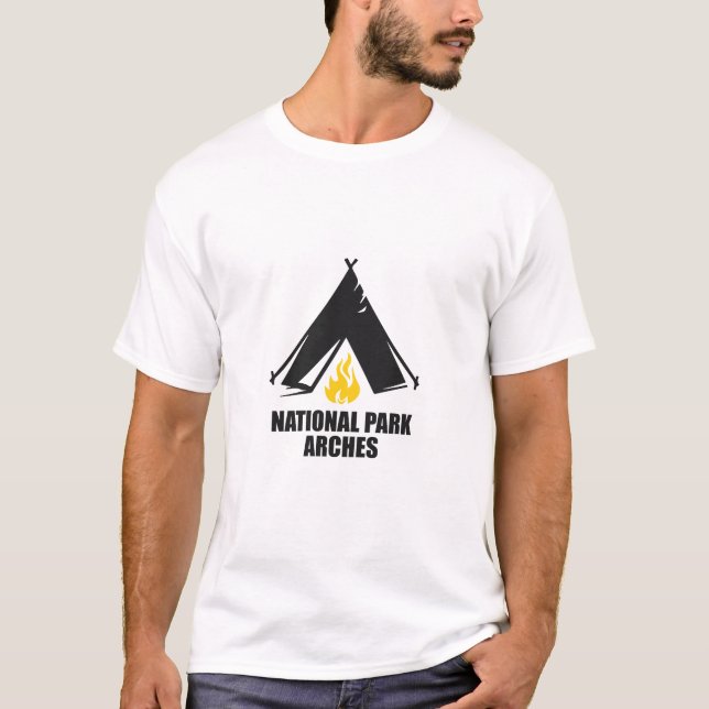 Arches - Utah T-Shirt (Front)