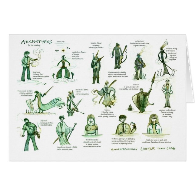 Archetypes Card (Front Horizontal)