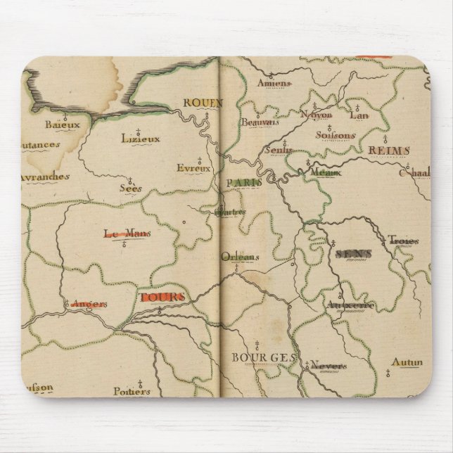 Archevechez, Evechez, France 2 Mouse Pad (Front)