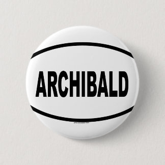 ARCHIBALD 6 CM ROUND BADGE