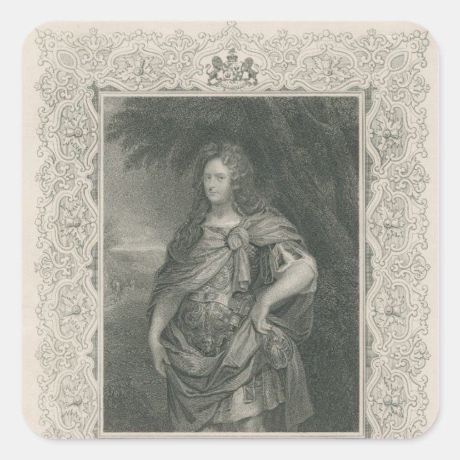 Archibald Campbell Square Sticker (Front)