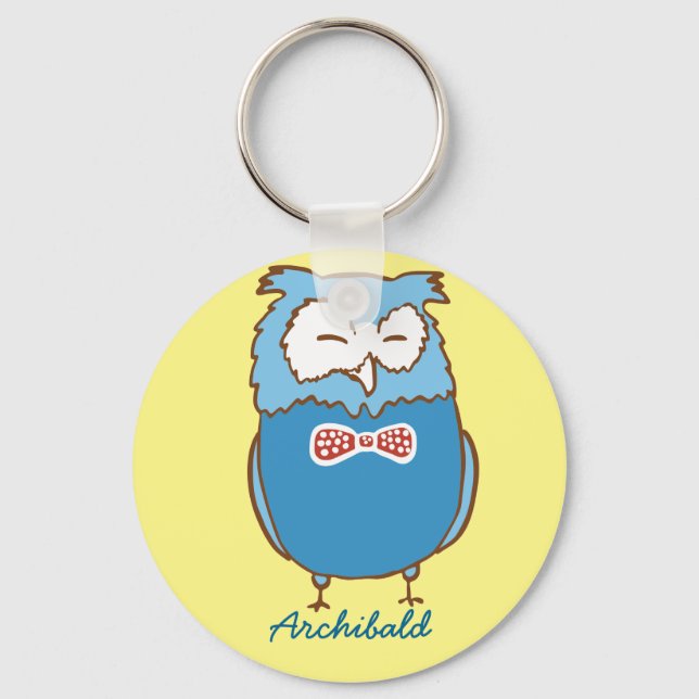 Archibald owl key ring (Front)