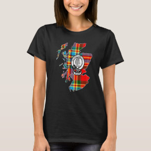 Archibald Scottish Surname Family Crest Tartan And T-Shirt