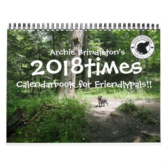 Archie Brindleton's 2018times Calendarbook!! Calendar (Cover)