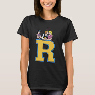 Archie Comics Archie Kissing Betty Letter R T-Shirt